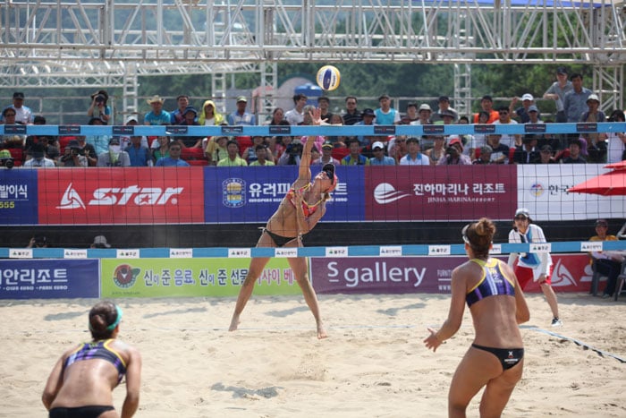 Jinha Beach will host the Beach Volleyball Korea Tour from July 22 to 25 this summer. 