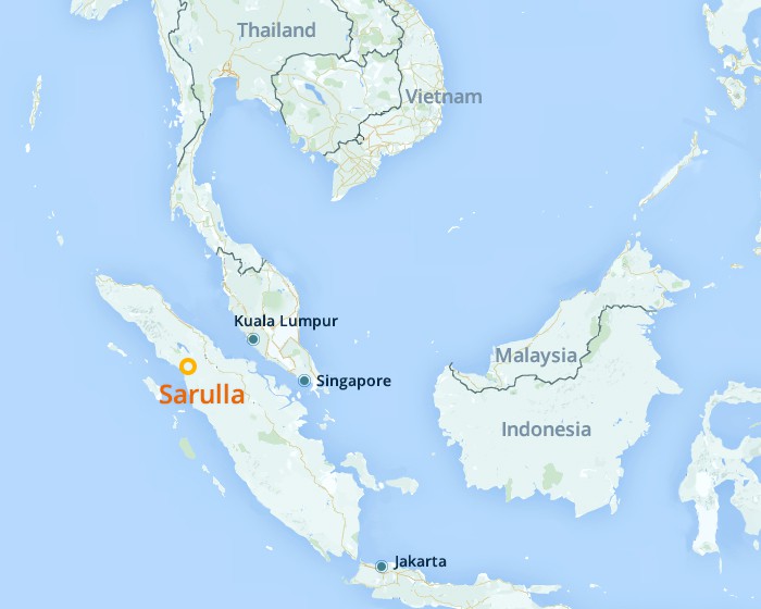 The Sarulla Geothermal Plant is located in northern Sumatra and upon completion in 2018 will be the world's largest geothermal power plant. 