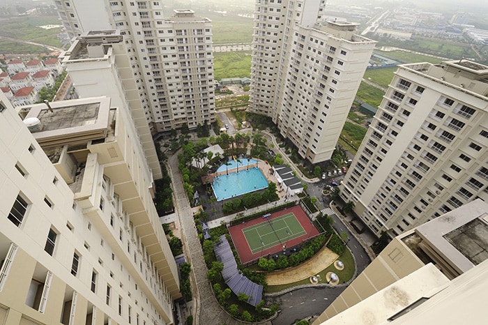Splendora New City is located in North An Khanh, Vietnam. POSCO Engineering & Construction built the Korea-style apartment complex of 1,049 households, which has since become a new landmark in the region.