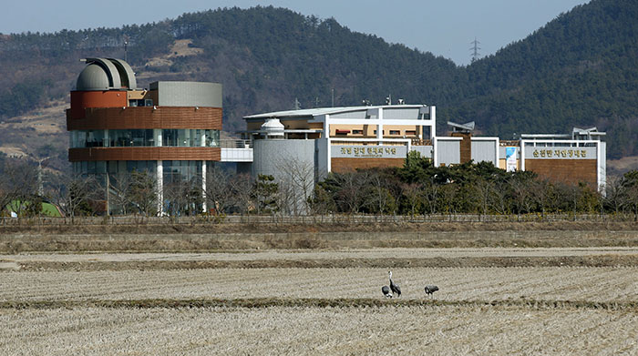 The first place Korea.net staff writers visited in 2016 was Suncheonman Bay, a habitat to migratory birds. Hooded crane, a rare bird with a population of only 10,000 remaining world-wide, can be spotted in the bay. The place was also designated as Ramsar Site for the countless migratory birds that make their home in wetlands. In the above photo, a family of hooded crane are pecking at rice in the rice field in front of Suncheonman Bay Eco-Museum.