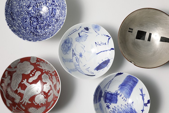 Artist Lee Seyong’s porcelain tea set is a part of 'Between Serenity and Dynamism: Korean Ceramics,' an exhibition of 90 Korean works of pottery on display at La Triennale di Milano from April 4 to 9. (Korea Craft & Design Foundation)