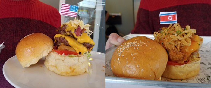 The restaurant Durty Bird in Hanoi, Vietnam, is serving special burgers to celebrate the second North Korea-U.S. summit.