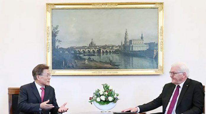 G20 should deal with North Korea as one: Korean, German presidents 170706_presidential_cwd_L1.jpg