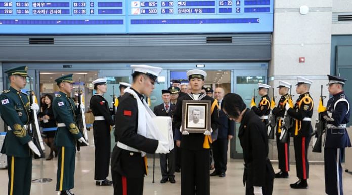 Korea honors French war veteran’s wish to be buried in DMZ 171106_01.jpg