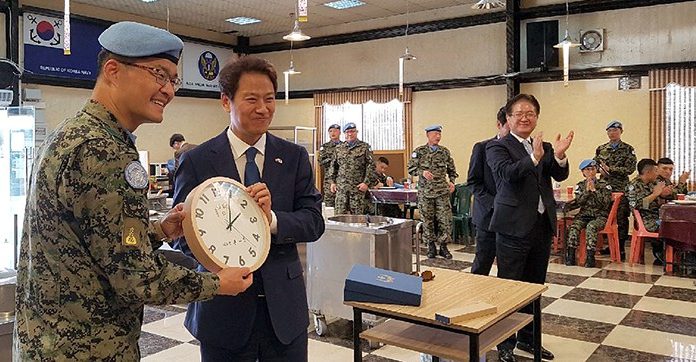 Presidential Chief of Staff encourages Korean soldiers in UAE, Lebanon Lebanon_Dongmyeong_Base_01.jpg