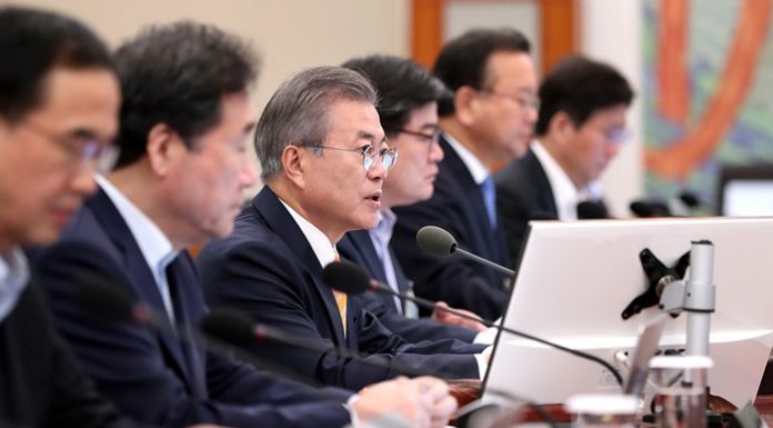 President Moon ratifies inter-Korean summit agreement