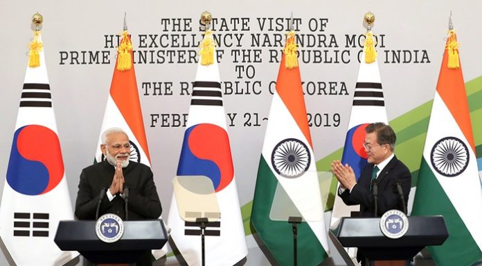 Korea, India to raise bilateral trade to USD 50 billion by 2030