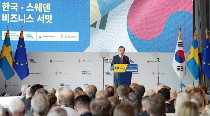 ‘Peace on Korean Peninsula to bring more opportunities for Korean and Swedish companies’