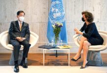 FM tells UNESCO chief of Korea’s concern over Japan’s Sado mines