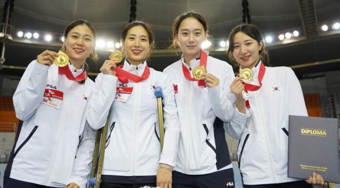 Nat’l fencing team wins 12th straight Asian championships