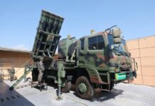 Homegrown mid-range surface-to-air guided missile system deployed