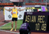 Visually impaired sprinter speeds past record at Asian Para Games